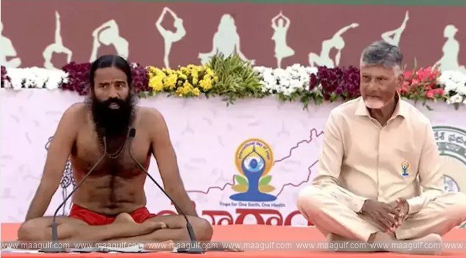 విజయవాడలో యోగా సందడి..