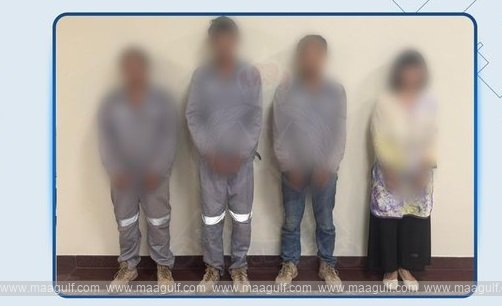 Four Asian nationals arrested in Al Wusta..!!