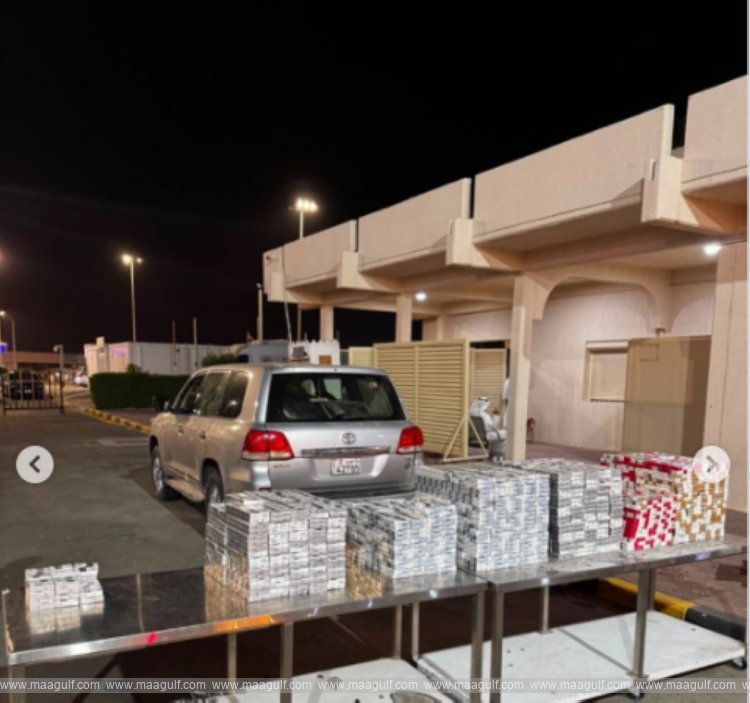 Smuggling attempt foiled in Kuwait...!!