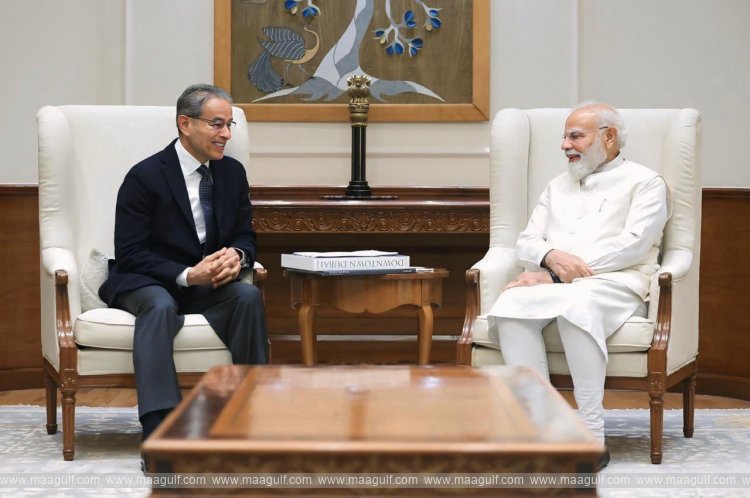 Emaar founder Mohamed Ali Alabbar met Prime Minister Modi in a courtesy call