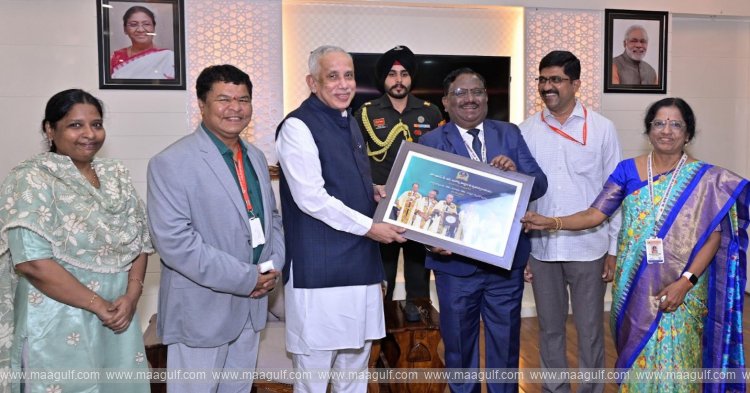 Vice-Chancellor of Dr. NTR University of Health Sciences meets State Governor