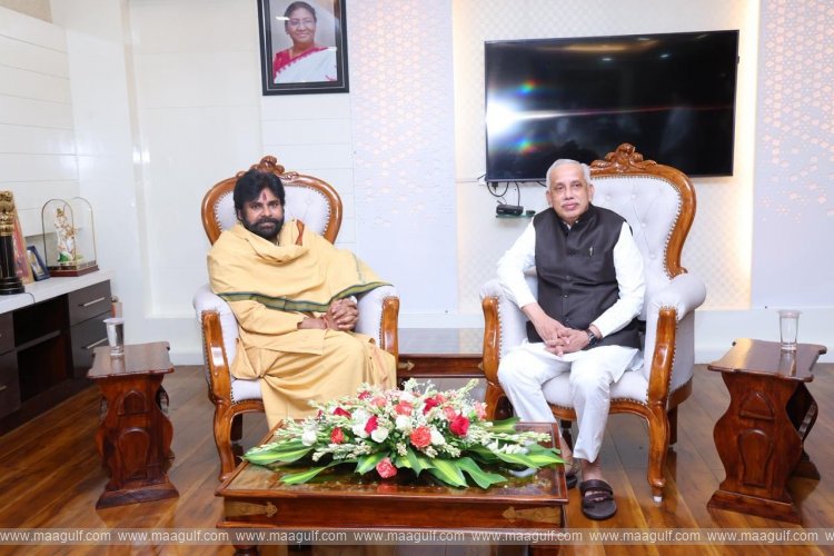 Pawan Kalyan met Governor Abdul Nazeer
