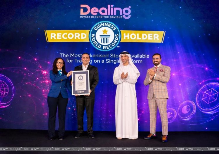 Dealing.com sets Guinness World Record with more than 24,000 tokenised stocks