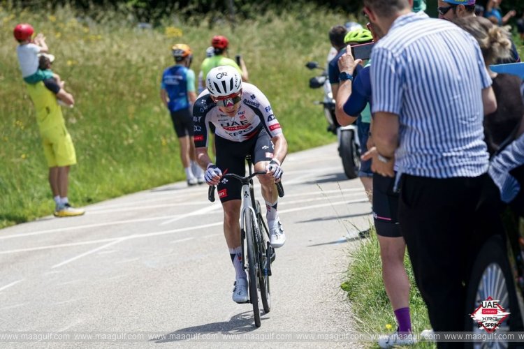 UAE Team Emirates-XRG\'s Kevin Vermaerke produces strong second-place finish at Tour of Austria