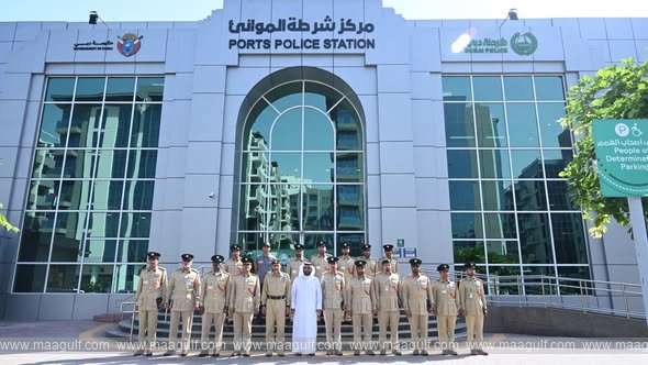 Dubai Ports Police Station Strengthens Maritime Security Across 13 Coastal Zones