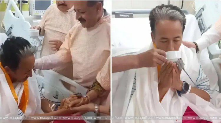 End of 26-day struggle.. Sonam Wangchuk ends fast