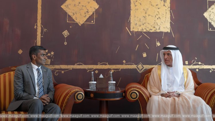 Ras Al Khaimah Ruler receives Consul-General of India