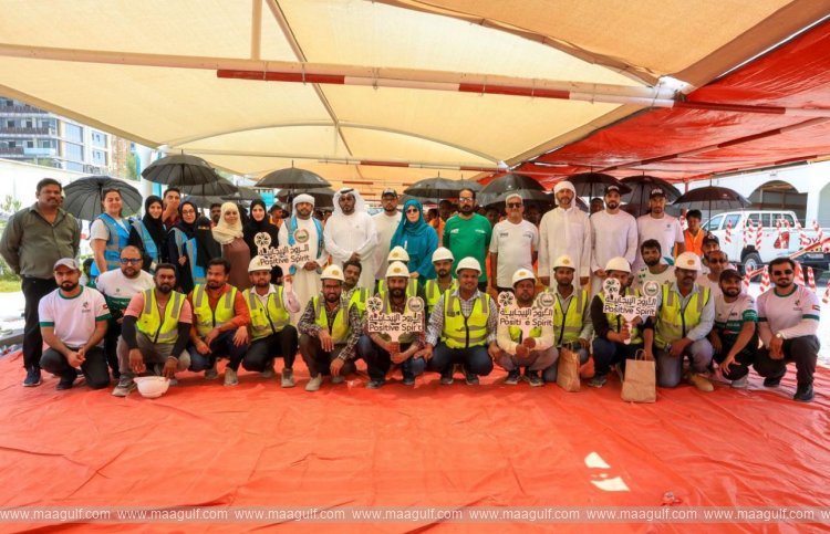 Dubai Police\'s \'Shade and Reward\' program for workers\' welfare