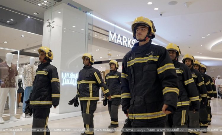 Abu Dhabi Civil Defence Reinforces the Values of Appreciation and Gratitude Through Participation in the \'Frontline Heroes March\'