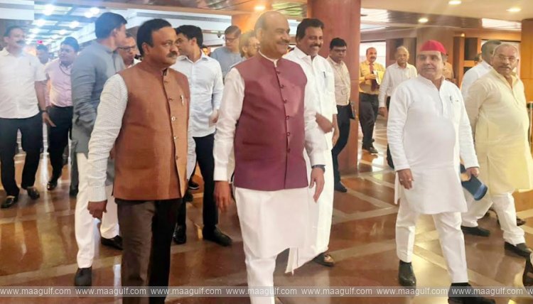 Jana Sena Parliamentary Party leader Balasouri participated in the all-party meeting