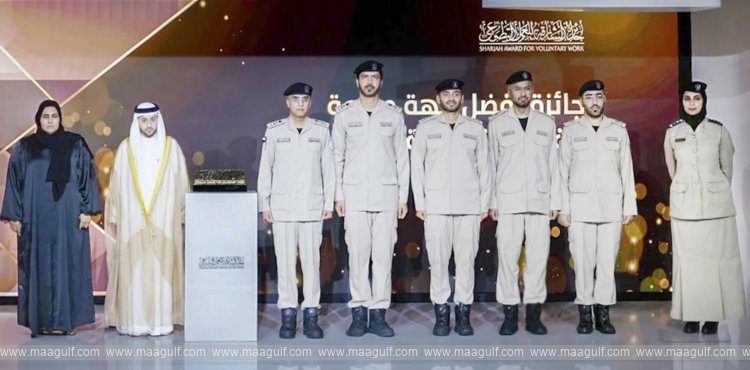 Sharjah Police wins first place in Volunteer Work Award