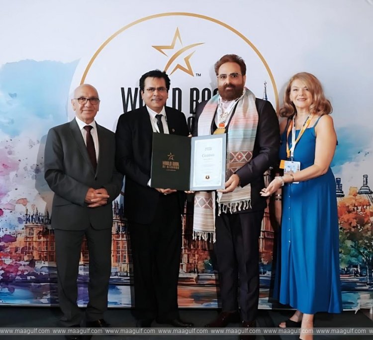Dr Jitendra Matlani Honoured with Prestigious Citation at the UK Parliament for Outstanding Global Social Service