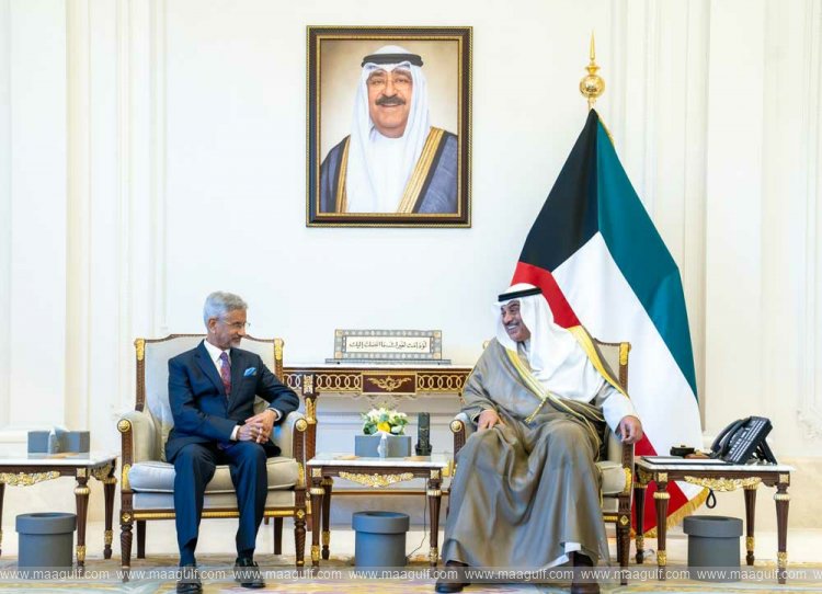 Indian External Affairs Minister Jaishankar meets top Kuwaiti leaders..!!