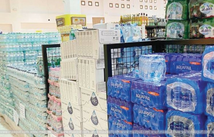 Restriction on bottled water purchases in Kuwait continues...!!