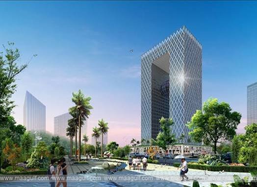 The APNRT Tower is another iconic structure in Amaravati!