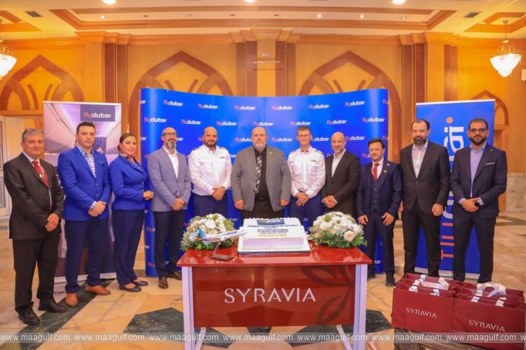 flydubai celebrates inaugural flight to Aleppo