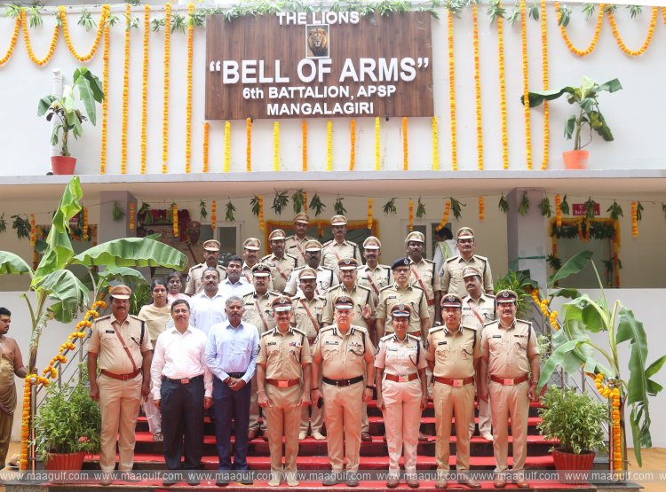 DGP Harish Kumar Gupta inaugurates \'Bell of Arms\' and \'Sarathi\' Central Workshop