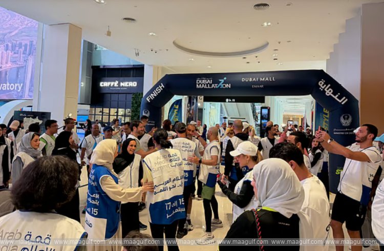 DPC organises ‘Arab Media Summit Mallathon’ in collaboration with Dubai Sports Council