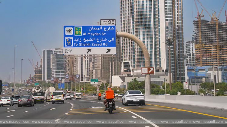 New lanes on Ras Al Khor and Al Khail Roads in Dubai..!!