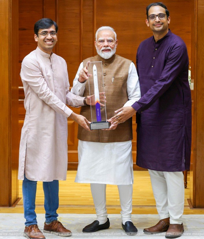 ప్రధాని మోదీతో స్కైరూట్ ఫౌండర్లు భేటీ: ‘విక్రమ్-1’ విజయవంతంపై ప్రశంసల వర్షం!