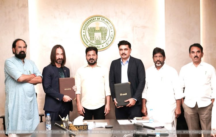 Meeting between CM Revanth and representatives of Analog and MEIL
