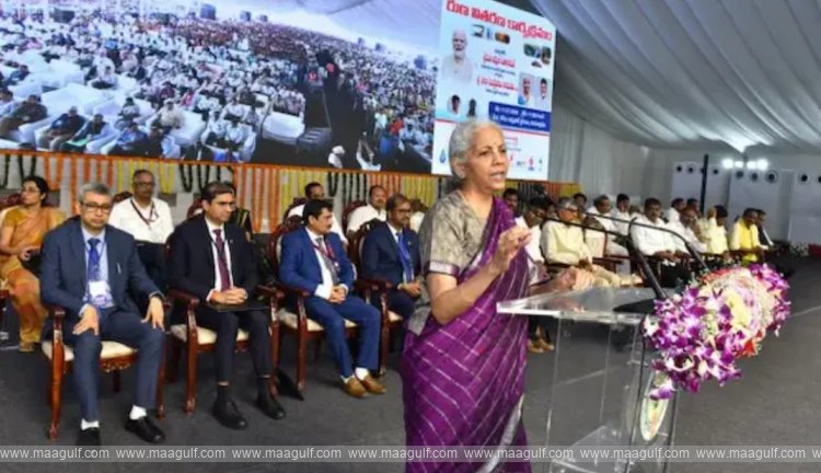 మోదీ, చంద్రబాబు పాలనను ప్రశంసించిన కేంద్ర మంత్రి నిర్మలా సీతారామన్