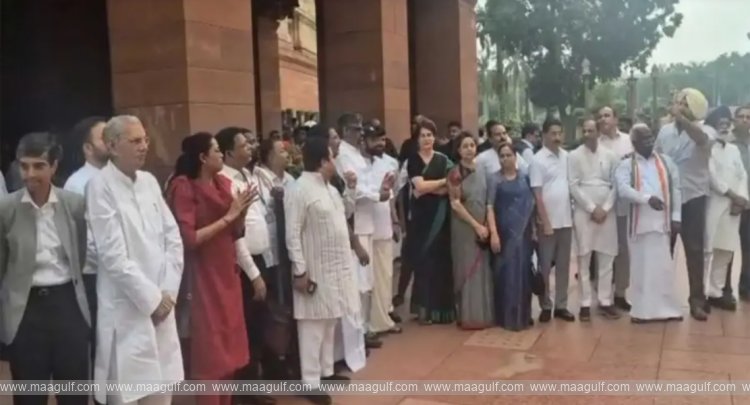 Opposition protests for fourth day demanding Dharmendra Pradhan\'s resignation