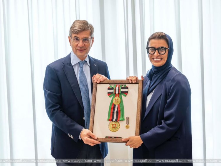 UAE President confers First-Class Order of Zayed II on Ambassador of French Republic