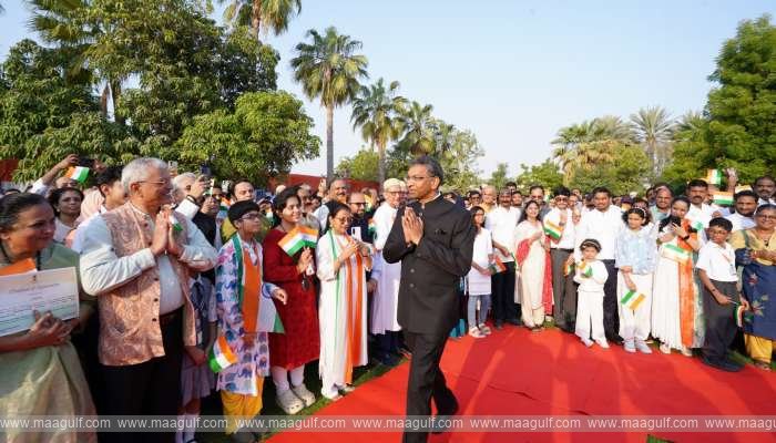 Grand celebrations of India\'s 80th Independence Day in Muscat...!!