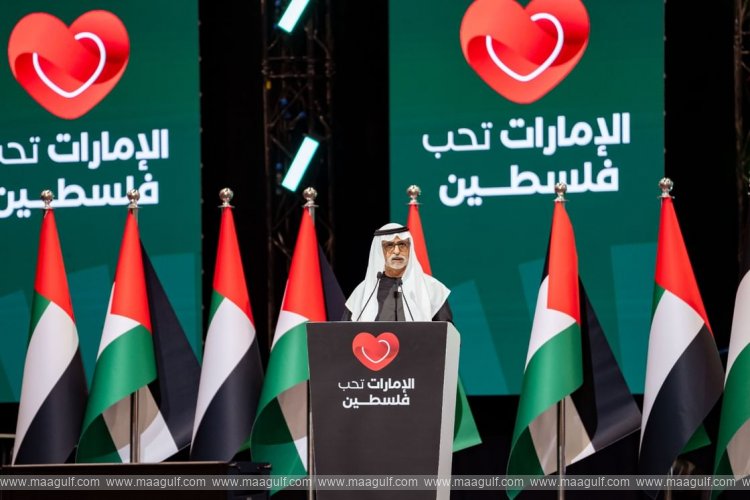 Nahyan bin Mubarak Joins 50,000+ Palestinians in UAE Cultural Celebration