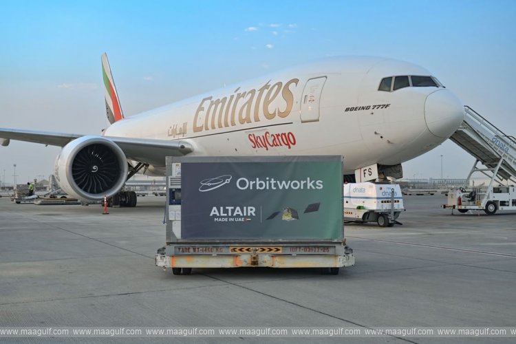 Emirates SkyCargo transports Altair-1 satellite from Dubai to US