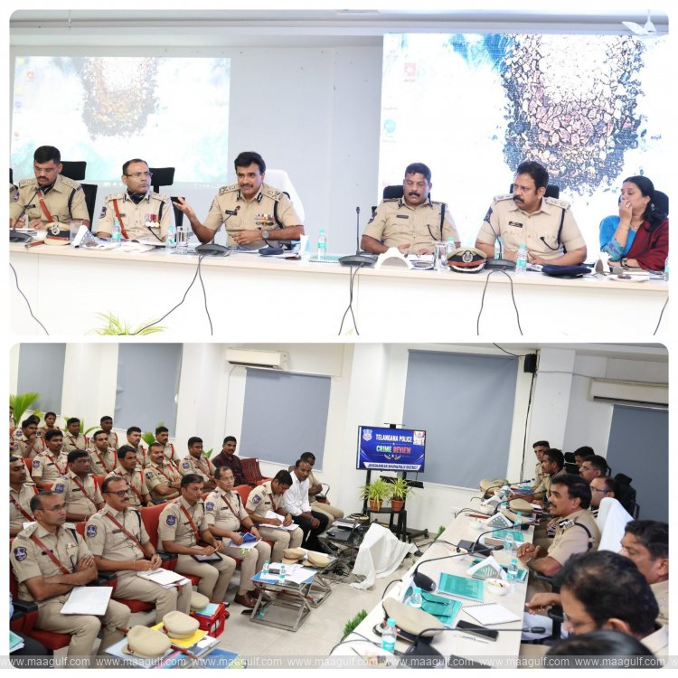 జయశంకర్ భూపాలపల్లి, ములుగు జిల్లాల్లో పోలీసింగ్‌ పై డీజీపీ సీవీ ఆనంద్ సమీక్ష