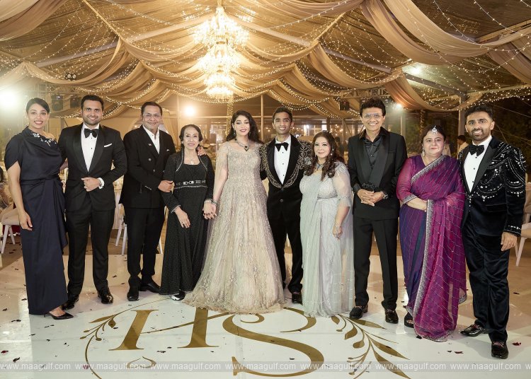 Dubai Businessman Anis Sajan Hosts Blockbuster Destination Engagement for Son Sahil Sajan in Salalah, Oman