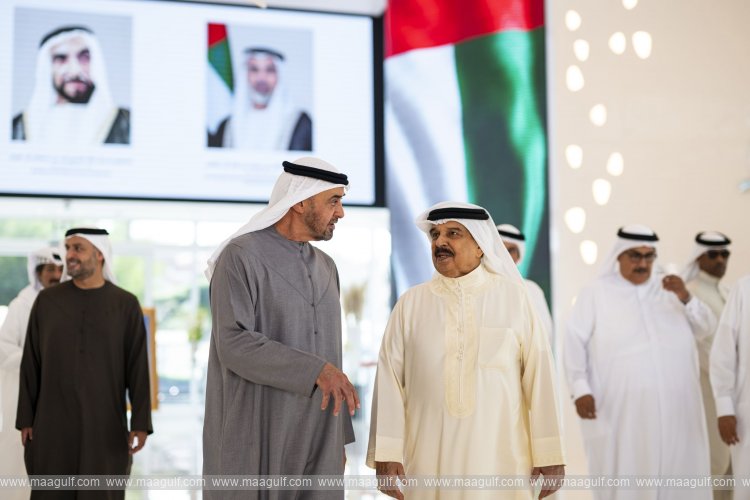 Meeting between UAE President and Bahraini King..