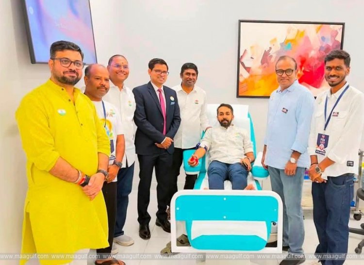 Blood donation..life donation..FOI mega blood donation camp receives extraordinary response