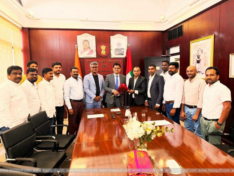 GWAC delegation meets Indian Consul General in Dubai