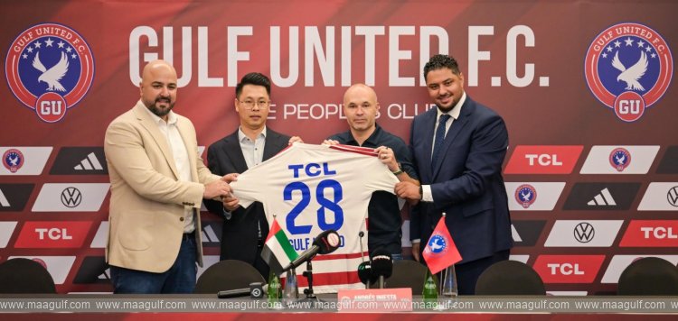Andrés Iniesta confirms Gulf United are here to compete