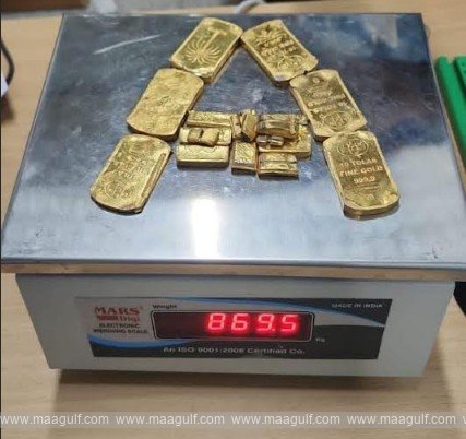 ఢిల్లీ విమానాశ్రయంలో బంగారం స్మగ్లింగ్ భగ్నం..