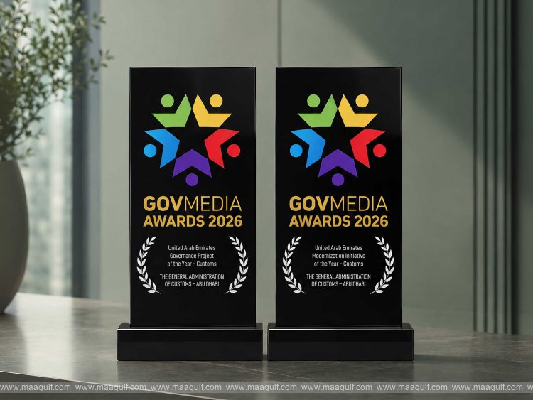 Abu Dhabi Customs receives two awards at GovMedia Conference 2026