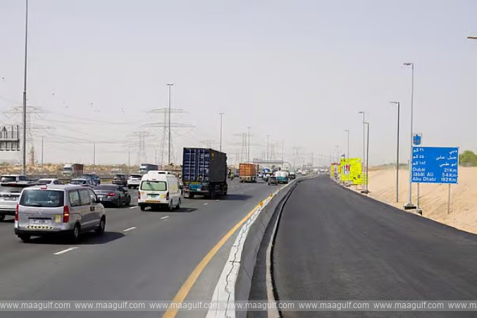 Relief for Sharjah-Dubai commuters: Two more lanes on Emirates Road