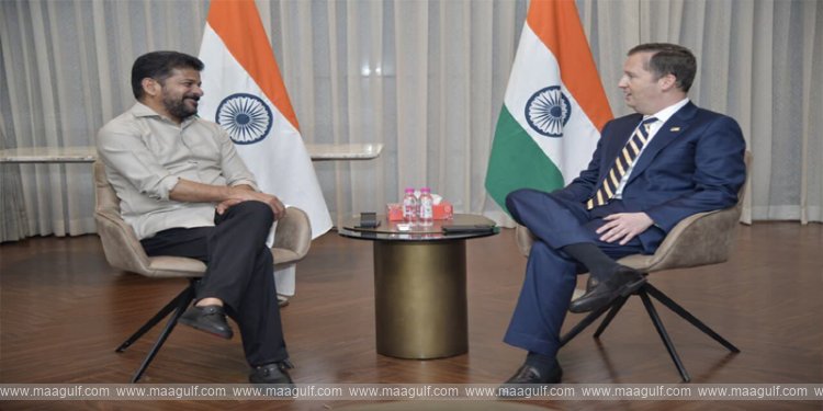 CM Revanth Reddy meets US Ambassador..!