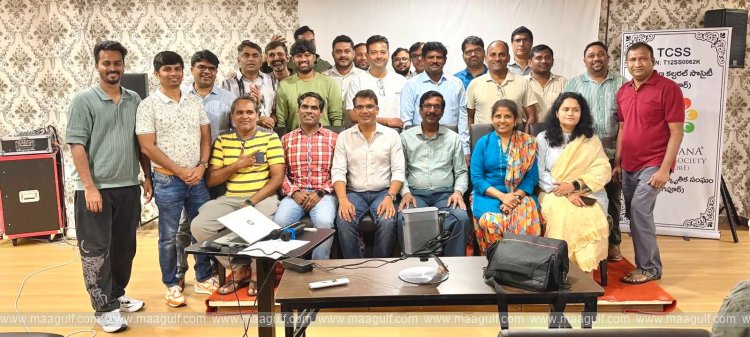 Nalla Bhaskar Gupta unanimously elected as President of Telangana Cultural Society (Singapore)