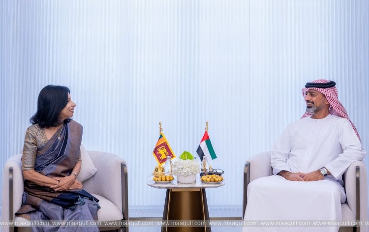 Ajman Crown Prince receives Ambassador of Sri Lanka