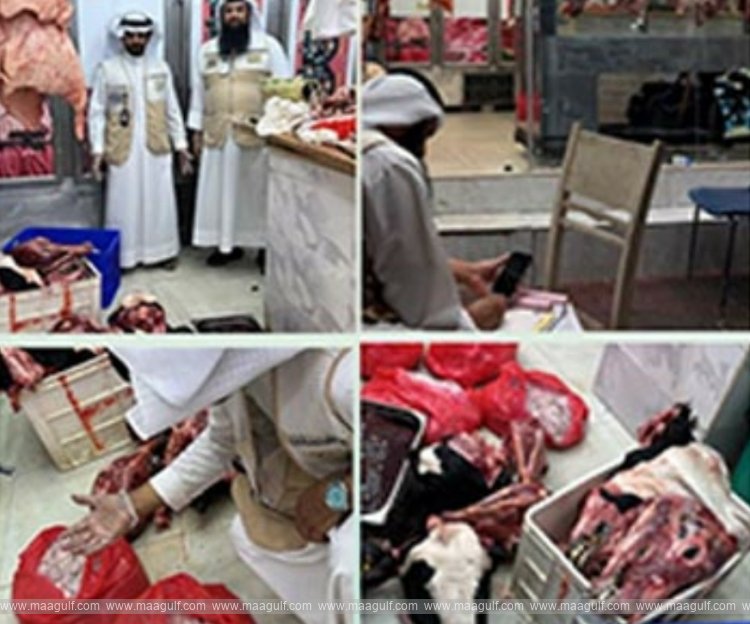 Food inspections in Farwaniya...!!