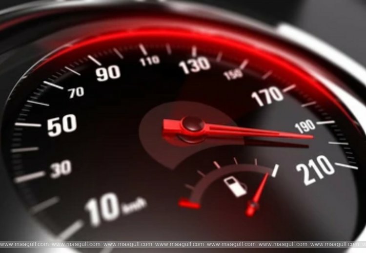 Jail term for Kuwaiti national who drove at 200 km/h..!!