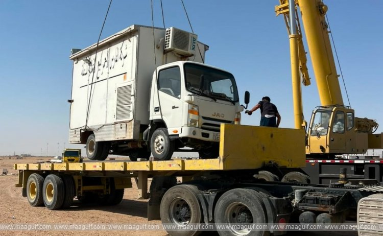 Crackdown on illegal street vendors in Zahra..!!