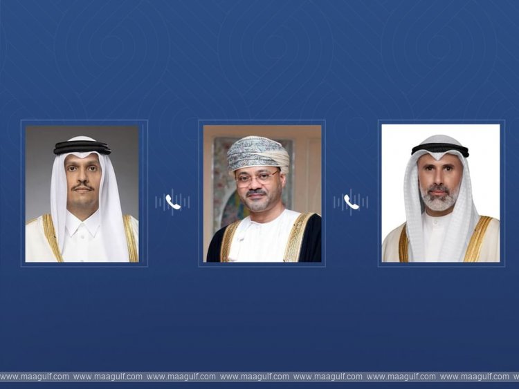 Kuwaiti Foreign Minister discusses regional developments with Omani, Qatari counterparts