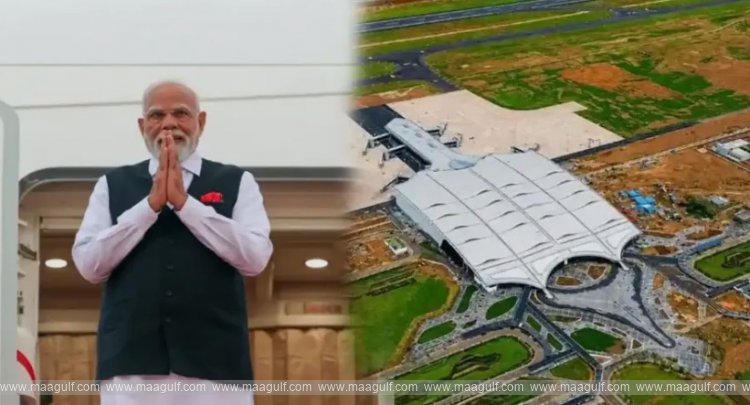 PM Modi\'s visit to Bhogapuram concludes