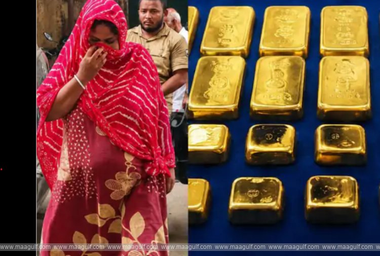 Woman seizes 15.6 kg gold worth Rs. 25 crores!