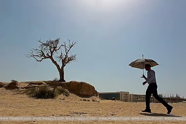 50°C recorded in the UAE for the first time this year..!!